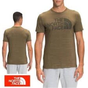 The North Face Men's Tan Short Sleeve Tee; Large